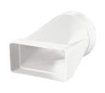 PVC ΑΝΤΑΠΤΟΡΑΣ ΑΠΟ ΠΛΑΚΕ ΣΕ ΣΤΡΟΓΓΥΛΟ ΑΕΡΑΓΩΓΟ Ф100/55Х110 /KSD - Image 2