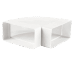 PVC ΓΩΝΙΑ ΟΡΙΖΟΝΤΙΑ 55Х110 /KLH/