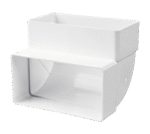 PVC ΓΩΝΙΑ ΚΑΘΕΤΗ 55Х110/KLV/ - Image 2