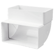 PVC ΓΩΝΙΑ ΚΑΘΕΤΗ 55Х110/KLV/