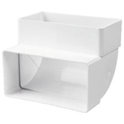 PVC ΓΩΝΙΑ ΚΑΘΕΤΗ 55Х110/KLV/