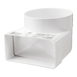 PVC ΓΩΝΙΑ PVC ΠΛΑΚΕ Ф100/55Х110 /KLD/