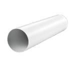 PVC ΑΕΡΑΓΩΓΟΣ ΣΤΡΟΓΓΥΛΟΣ Ф100/1M - Image 2