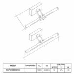 Picasso Απλίκα Led 12W 4000K Αντικέ L675Mm - Image 3
