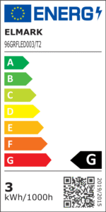 GRF003/T2 LED SMD 3W 4000K IP65 ΓΚΡΙ - Image 2