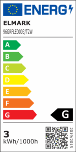 GRF003/T2 LED SMD 3W 3000K IP65 ΓΚΡΙ - Image 2