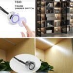 EL-TS33 Touch LED Dimmer Sensor Switch – Ασημί Χωνευτό Αισθητήριο Αφής - Image 4