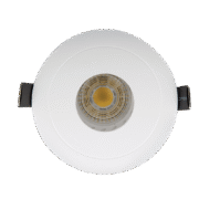 LED ΣΠΟΤ ΠΛΑΣΤΙΚΟ ΣΤΡΟΓΓΥΛΟ ΣΤΗ ΜΕΣΗ PAR 16 COB 7W 2700-3000K ΛΕΥΚΟ