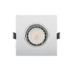 LED ΣΠΟΤ ΠΛΑΣΤΙΚΟ ΤΕΤΡΑΓΩΝΟ PAR 16 5.5W 2700-3000K ΛΕΥΚΟ