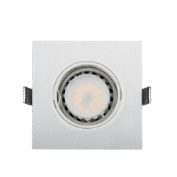 LED ΣΠΟΤ ΠΛΑΣΤΙΚΟ ΤΕΤΡΑΓΩΝΟ PAR 16 5.5W 2700-3000K ΛΕΥΚΟ