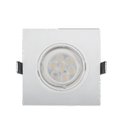 LED ΣΠΟΤ ΠΛΑΣΤΙΚΟ ΤΕΤΡΑΓΩΝΟ HIGH POWER 6W 4000-4300K ΛΕΥΚΟ