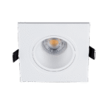 LED ΣΠΟΤ ΠΛΑΣΤΙΚΟ ΤΕΤΡΑΓΩΝΟ PAR 16 COB 7W 2700-3000K ΛΕΥΚΟ