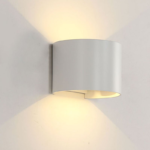 LED ΑΠΛΙΚΑ ΣΤΡΟΓΓΥΛΗ 2X5W 4000K IP54 ΛΕΥΚΗ - Image 3