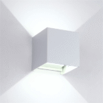 LED ΑΠΛΙΚΑ ΤΕΤΡΑΓΩΝΗ 2X5W 4000K IP54 ΛΕΥΚΗ - Image 3