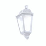 IESSE WALL HALF LANTERN 1XE27 IP55 WHITE - Image 2