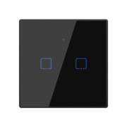 Wi-Fi Smart Touch Διακόπτης 2 Καναλιών Λευκός (195008/WH)