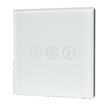 Elmark Wi-Fi Smart Touch Διακόπτης Ντίμερ Λευκός (195012/WH)