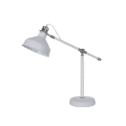 JOHN ΕΠΙΤΡΑΠΕΖΙΟ ΦΩΤΙΣΤΙΚΟ 1XE27 ΛΕΥΚΟ H600mm