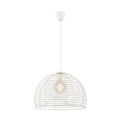 LUCCA ΚΡΕΜΑΣΤΟ ΦΩΤΙΣΤΙΚΟ 1xE27 ΛΕΥΚΟ