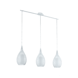 MALI ΚΡΕΜΑΣΤΟ ΦΩΤΙΣΤΙΚΟ 3XE27 ΛΕΥΚΟ