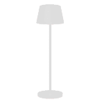 SONIA TABLE LAMP 1XG9 WHITE WITH DIMMER