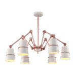 SPIDER ΠΟΛΥΦΩΤΟ 6XE27 ΛΕΥΚΟ