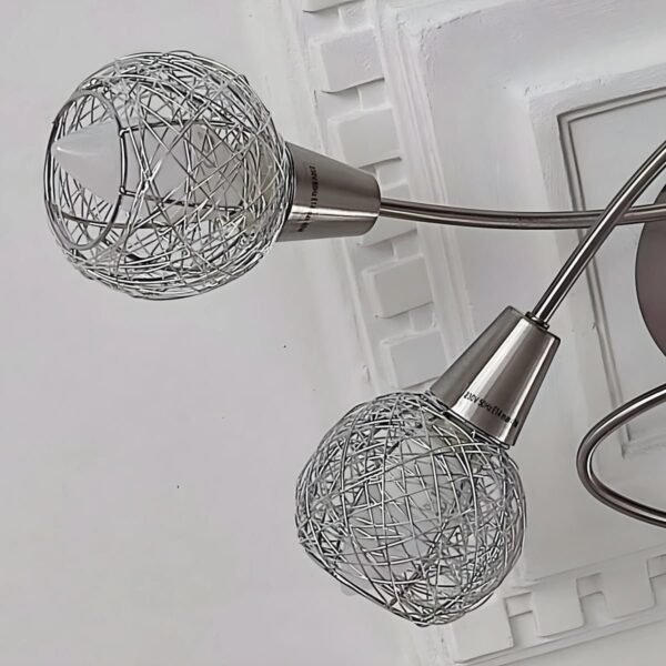 Σποτ Οροφής JULIE 3xE14 Νίκελ Ματ / Αλουμίνιο | ELMARK | 955JULIE3R - Image 4