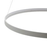Zuma Line Φωτιστικό LED Κρεμαστό Circle LA0717/1 70W 3000K Λευκό - Image 4