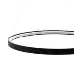 Zuma Line Κρεμαστό Led Φωτιστικό Circle 70W 3000K Μαύρο (La0722/1-Bk) - Image 3