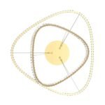 ZUMA LINE LE PENDANT ATHESA MD3169-2-3GT 38W CCT - Image 4