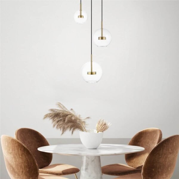 ZUMA LINE PENDANT ENCELADUS P0428-03L 3X5W 3000K G - Image 2