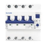 ΡΕΛΕ ΔΙΑΡΡΟΗΣ ΗΛΕΚΤΡΟΝΙΚΟ RCBO JEL4A 6kA 4P 10A/300mA