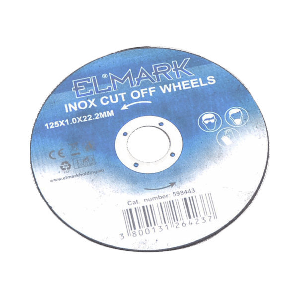 INOX CUT OFF WHEELS 125X22.2X1.0mm - Image 2