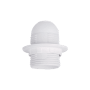 ΝΤΟΥΙ ΜΕ ΠΛΑΣΤΙΚΟ ΚΑΛΥΜΜΑ ΚΑΙ ΔΑΧΤΥΛΙΔΙ E27 ΛΕΥΚΟ