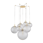 TK LIGHTING CHANDELIER CADIX 4608 7XG9 GOLD - Image 6