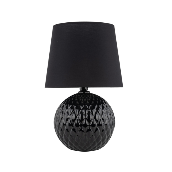 TK LIGHTING TABLE LAMP SANTANA 5590 1XE27 BLACK - Image 2