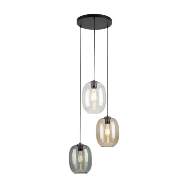 TK LIGHTING PENDANT ELIO 5973 3XE27 BLACK - Image 2