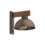 TK LIGHTING WALL LAMP OSLO 6279 1XE27 BROWN - Image 2
