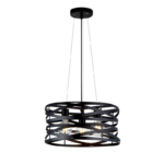 HELIX ΚΡΕΜΑΣΤΟ ΦΩΤΙΣΤΙΚΟ 3XE27 ΜΑΥΡΟ - Image 2