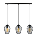 ADRIA ΚΡΕΜΑΣΤΟ ΦΩΤΙΣΤΙΚΟ 3XE27 ΜΑΥΡΟ - Image 2