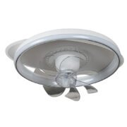 CFC 9502 WΗ ΑΝΕΜΙΣΤΗΡΑΣ ΟΒΑΛ+ ΚΥΚΛΟΣ ΟΡΟΦΗΣ ΜΕ LED ΦΩΤΙΣΜΟ CCT+ CONTROL