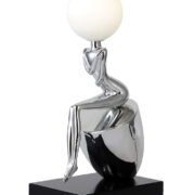 TLC 1121 CR ΕΠΙΤΡΑΠΕΖΙΑ ΛΑΜΠΑ ΝΙΚΕΛ ΚΑΘΙΣΤΗ ΚΟΠΕΛΑ 1ΧG9