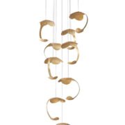 PDC 1291-9 GD ΠΟΛΥΦΩΤΟ ΝΟΥΦΑΡΟ  ΜΕΤΑΛΛΙΚΟ ΧΡΥΣΟ LED