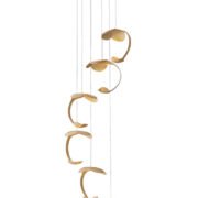 PDC 1291-6 GD ΠΟΛΥΦΩΤΟ ΝΟΥΦΑΡΟ ΜΕΤΑΛΛΙΚΟ ΧΡΥΣΟ LED