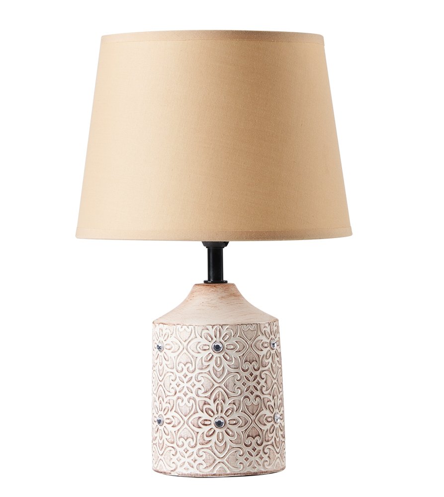 1042afd93c-54cc-47e5-7f9b-019a065152b0 TLC 6031 ΠΟΡΤΑΤΙΦ ΚΕΡΑΜΙΚΟ ΒΑΣΗ ΑΝΑΓΛΥΦΟ ΛΟΥΛΟΥΔΙ ΜΕ ΣΤΡΑΣ ΑΜΠΑΖΟΥΡ ΜΠΕΖ 1ΧΕ27 - Image 1