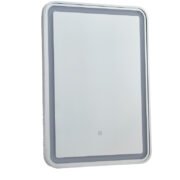 MIC-08 ΚΑΘΡΕΠΤΗΣ NM ΠΑΡΑΛ/ΜΟΣ ΝΙΚΕΛ ΜΑΤ ΚΟΡΝΙΖΑ LED ΦΩΤΙΣΜΟ TOUCH