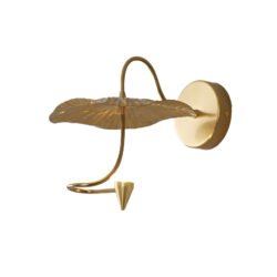 WLC 1290 ΑΠΛΙΚΑ ΜΕΤΑΛΛΙΚΗ  LED  ΝΟΥΦΑΡΟ  ΧΡΥΣΟ LED