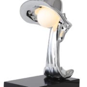 TLC 1122 CR ΕΠΙΤΡΑΠΕΖΙΑ ΛΑΜΠΑ ΝΙΚΕΛ ΚΟΠΕΛΑ ΜΕ ΚΑΠΕΛΟ 1XG9