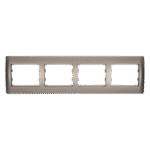 RHYME ΠΛΑΙΣΙΟ ΤΕΤΡΑΠΛΟ ΓΚΡΙ ΜΕΤΑΛΛΙΖΕ - Image 3