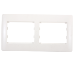 RHYME ΠΛΑΙΣΙΟ ΔΙΠΛΟ ΛΕΥΚΟ ΜΕΤΑΛΛΙΖΕ - Image 4